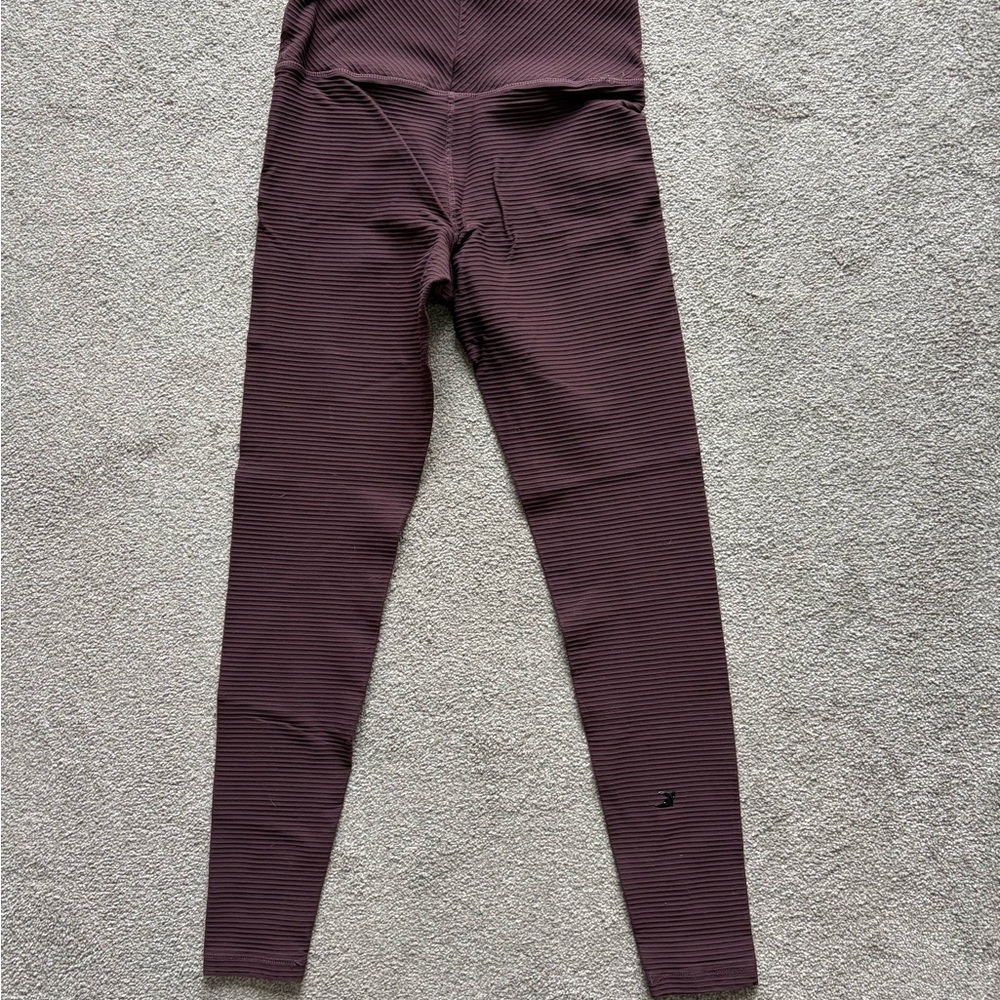 Glyder Ribbed High Rise Leggings - Picture 3 of 5